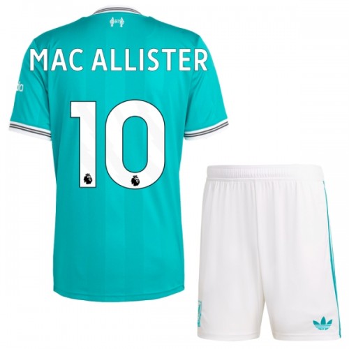 Officiële Voetbalshirt + Korte Broek Liverpool Mac Allister 10 Derde 2025-26 - Kids Officiële Voetbalshirt + Korte Broek Liverpool Mac Allister 10 Derde 2025-26 - Kids